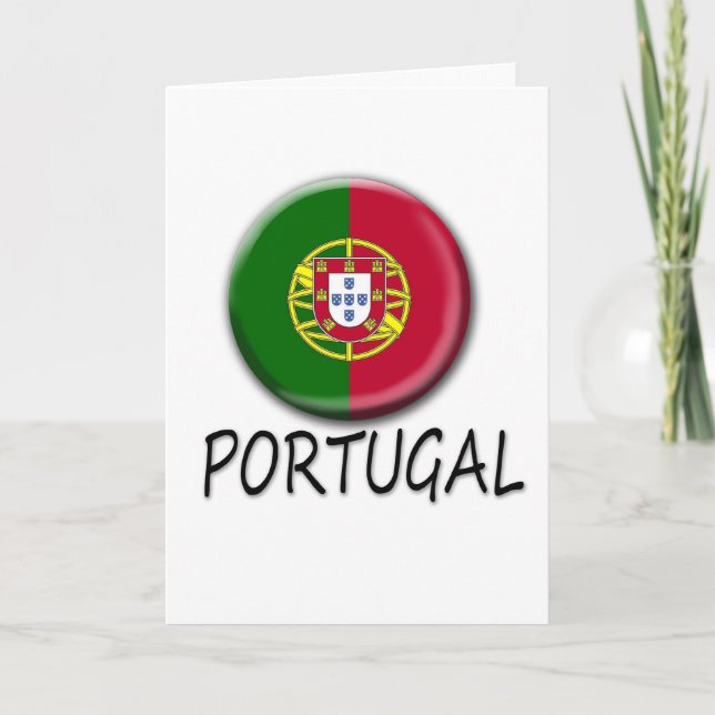 Portugal hälsningkort kort (Framsida)
