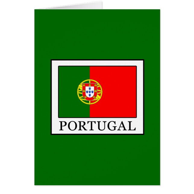 Portugal Hälsningskort (Framsidan)