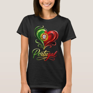 portugal hjärta skjorta, jag älskar portugal, port t shirt