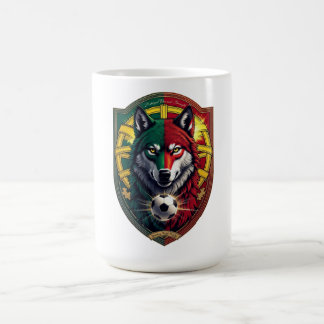 Portugal Iberian Wolf Glory Tee, National  Gift Kaffemugg