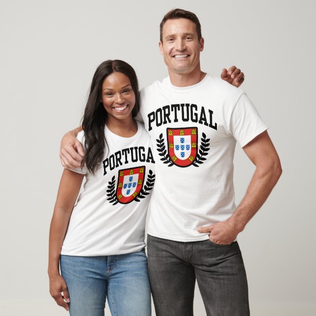 Portugal Jackar Arm T-shirt (Unisex)
