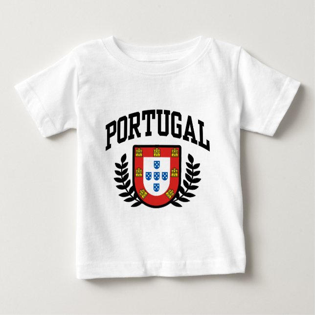 Portugal Jackar Arm T Shirt (Framsida)