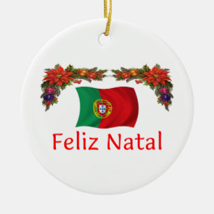 Portugal jul julgransprydnad keramik