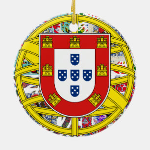 Portugal Julgransprydnad Keramik