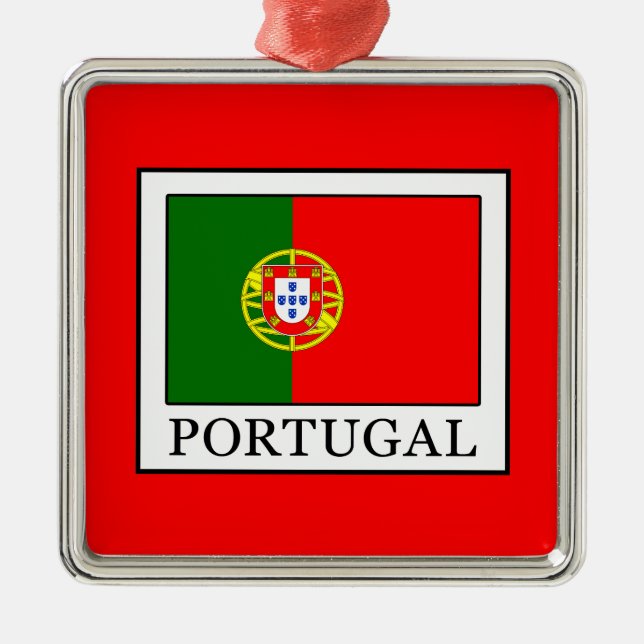 Portugal Julgransprydnad Metall (Framsidan)