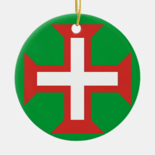 PORTUGAL*-, julprydnadkor Julgransprydnad Keramik