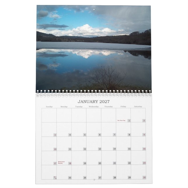 Portugal Kalender (Jan 2027)