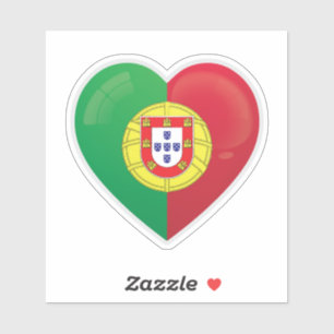 Portugal Kärleksikon Klistermärke Klistermärken