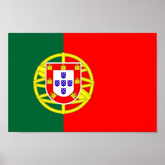 Portugal land flagga poster (Framsidan)
