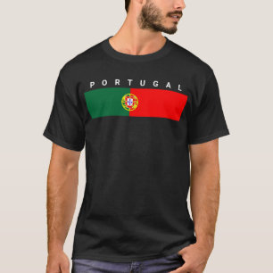 Portugal land flagga symbol t shirt