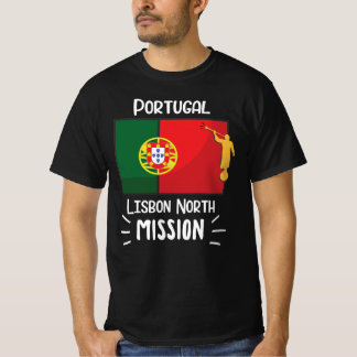 Portugal Lissabon North Mormon LDS Uppdrag T Shirt