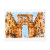 Portugal, Lissabon, Rua Augusta arch