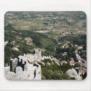 Portugal, Lissabonprovinsen, Sintra, Utsikt från Musmatta