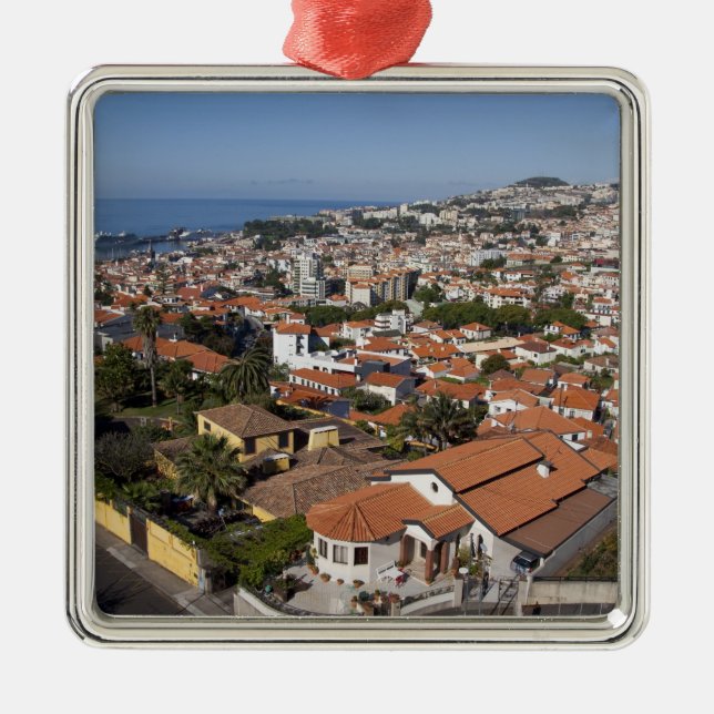 Portugal, Madeira, Funchal. Linbana Julgransprydnad Metall (Framsidan)