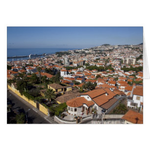 Portugal, Madeira-ön, Funchal. Linbana Hälsningskort