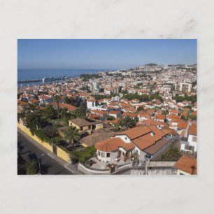 Portugal, Madeira-ön, Funchal. Linbana Vykort