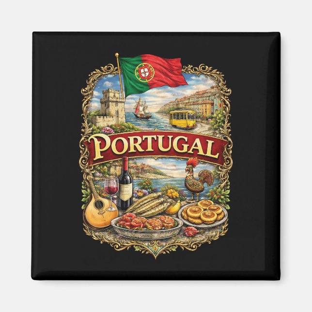 Portugal Magnet (Framsidan)