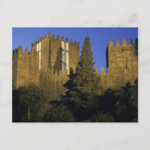 Portugal, Minho, Guimaraes. Castelo de Sao Vykort