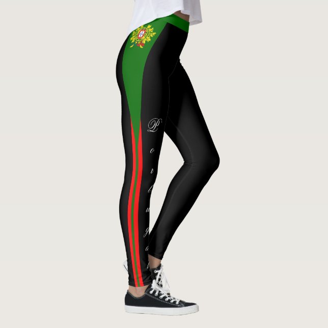 Portugal mode, portugisiska Flagga Leggings (Höger)