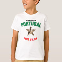Portugal National Pride Edition Barn T-Shirt