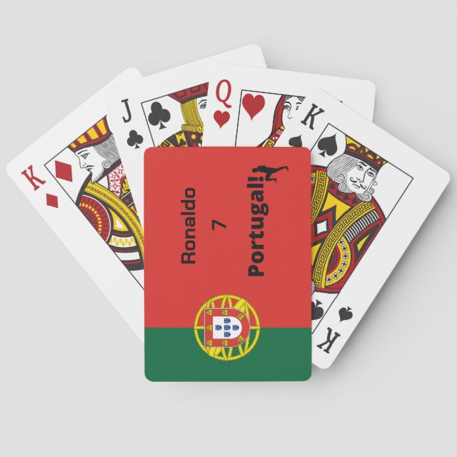 Portugal Oceanen, anpassadet Casinokort (Baksidan)