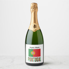 Portugal och Portugisisk Flagga Personlig 
