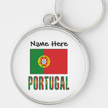 Portugal och portugisiska Flagga med ditt namn
