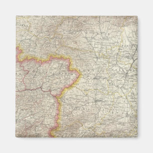 Portugal och Spanien Magnet