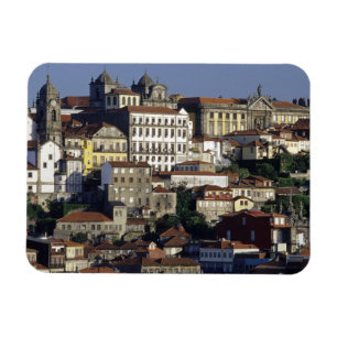 Portugal, Oporto (Porto). Historiska hus och Magnet