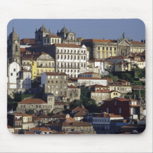 Portugal, Oporto (Porto). Historiska hus och Musmatta