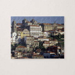Portugal, Oporto (Porto). Historiska hus och Pussel