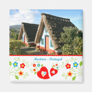 Portugal på foton - Normalt öhus på Madeira Magnet