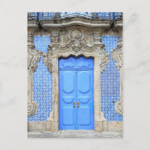 Portugal Palace Door Helg Vykort