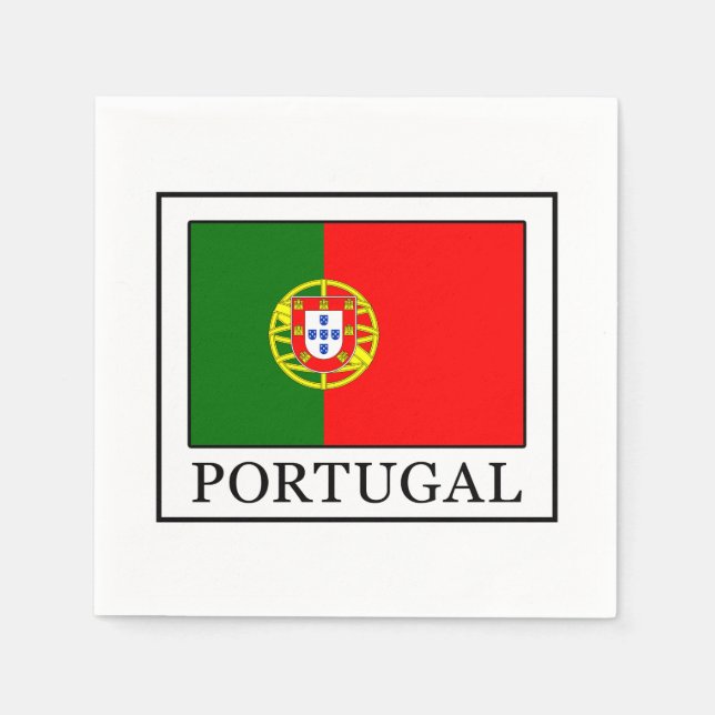 Portugal Pappersservett (Framsidan)
