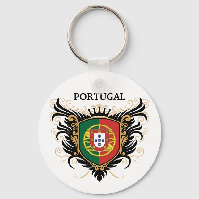 Portugal [personalisera] nyckelring (Framsida)