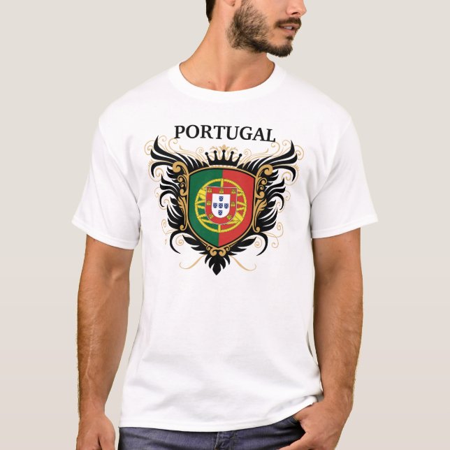 Portugal [personifiera], t-shirt (Framsida)