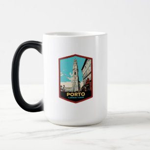 Portugal, Porto City, Clerigos torn Magisk Mugg