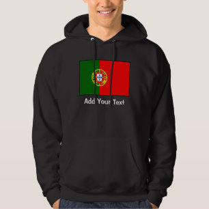 Portugal - portugisisk flagga hoodie