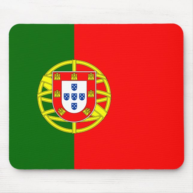 Portugal (portugisiska) Flagga Musmatta (Framsidan)