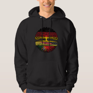 Portugal Portugisiska Tyska Tyskland Träd Hoodie