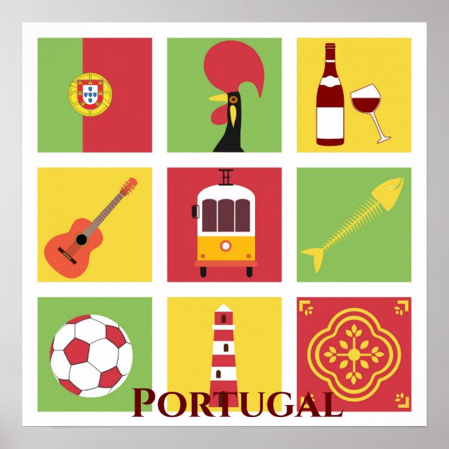 Portugal Poster (Framsidan)