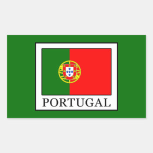 Portugal Rektangulärt Klistermärke