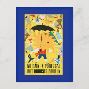 Portugal - Renderande folkvykort Vykort