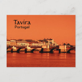 Portugal Roman Bridge i Tavira Vykort