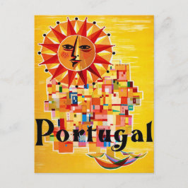 Portugal  Samtida Resa Poster Postkort Vykort