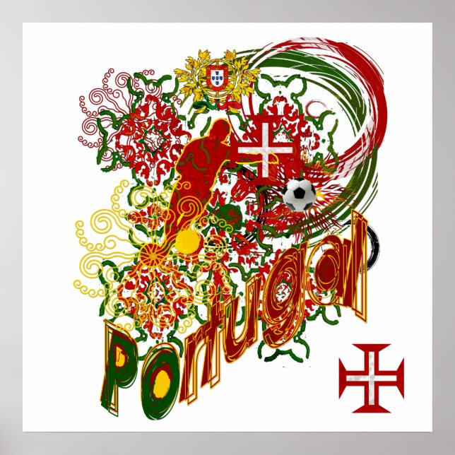 Portugal - Selecção Protuguesa Impressão Poster (Framsidan)