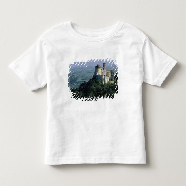 Portugal, Sintra, Pena Palace, atop Serra da T Shirt (Framsida)