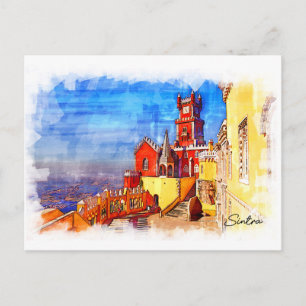 Portugal, Sintra, Pena Palace Vykort