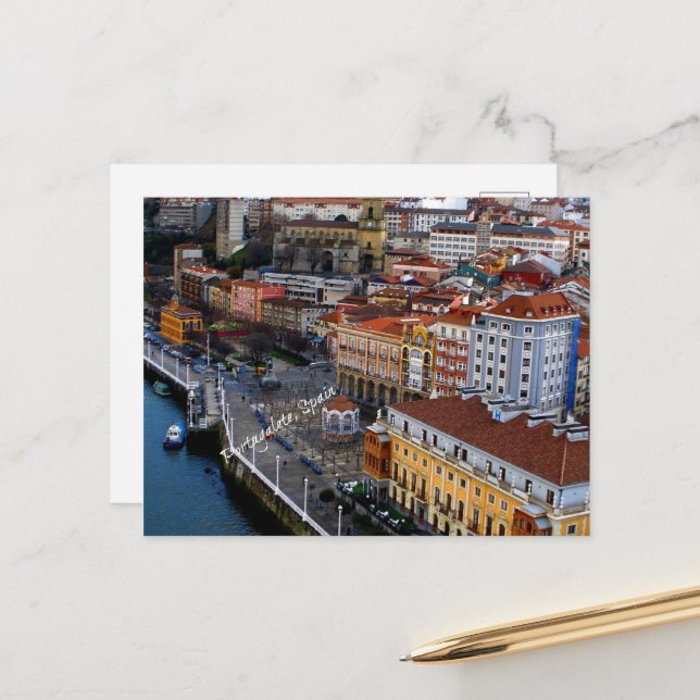 Portugal, Spanien Vykort (Fram/Back In Situ)