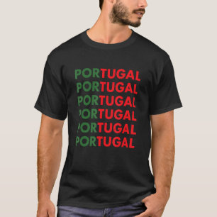 Portugal Sport Rugby T Shirt